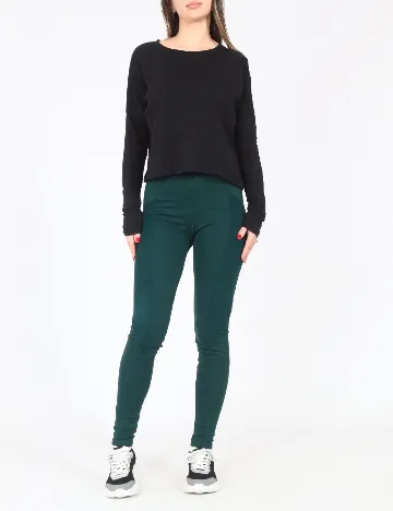 Pantaloni Pull&Bear, verde