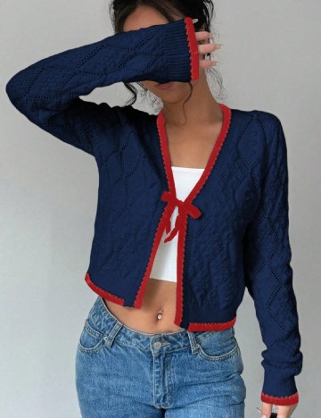 Cardigan SHEIN, bleumarin