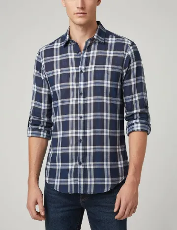 Camasa Zara, albastru