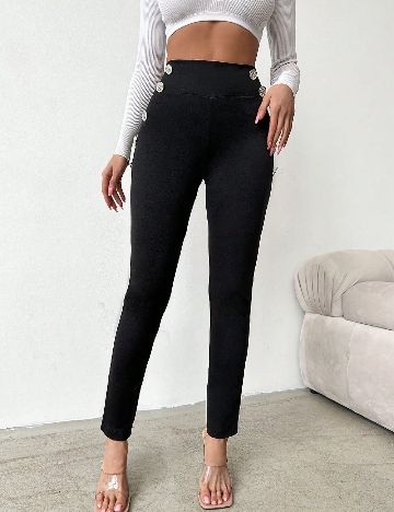 Pantaloni SHEIN, negru