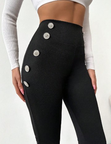 Pantaloni SHEIN, negru