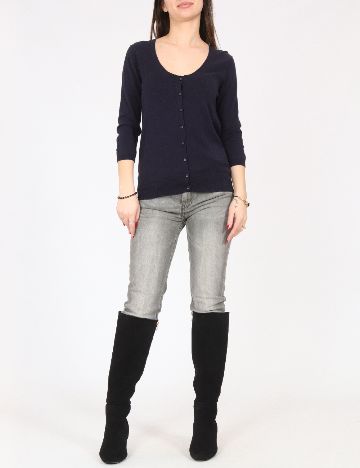 Cardigan Zara, bleumarin