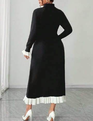 Rochie medie SHEIN CURVE, negru