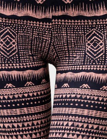 Colanti Pull&Bear, negru/crem