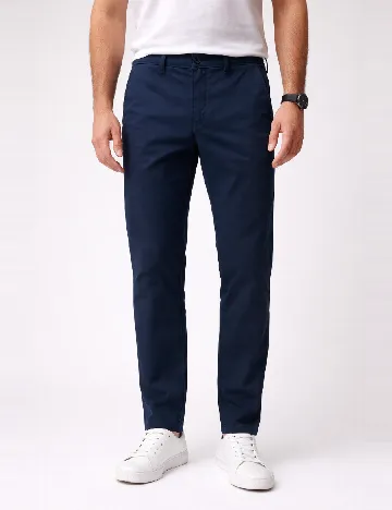 Pantaloni Zara, bleumarin