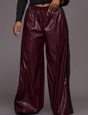 Pantaloni Musera Plus Size, pruna