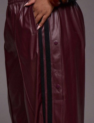 Pantaloni Musera Plus Size, pruna