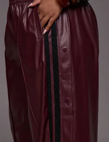 Pantaloni Musera Plus Size, pruna