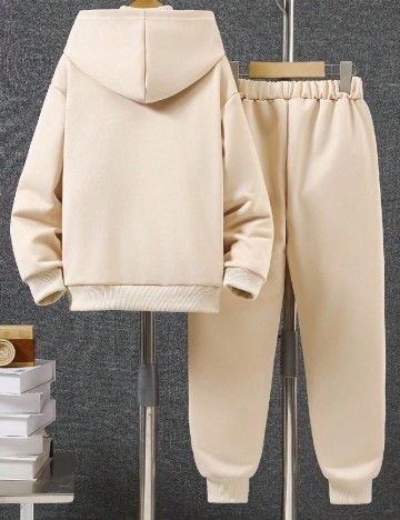 Compleu Shein Kids, crem