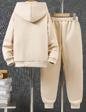 Compleu Shein Kids, crem