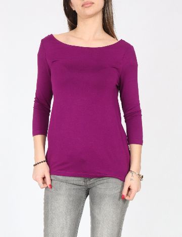 Bluza Pull&Bear, mov