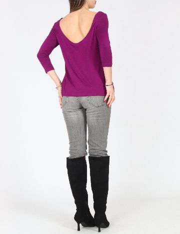 Bluza Pull&Bear, mov