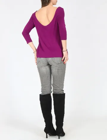 Bluza Pull&Bear, mov