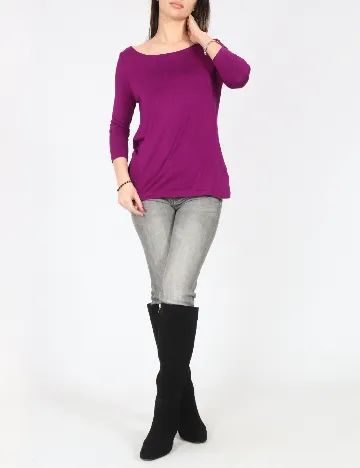 Bluza Pull&Bear, mov