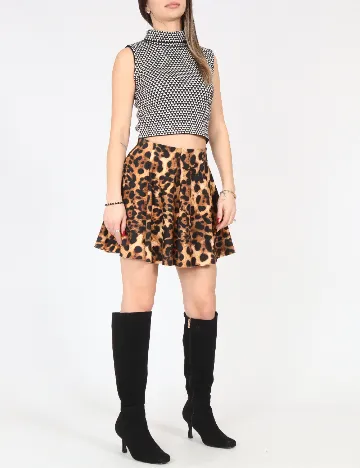 Fusta Zara, animal print