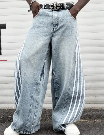 Blugi Romwe, albastru