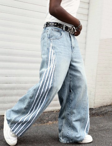 Blugi Romwe, albastru