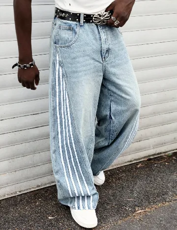 Blugi Romwe, albastru