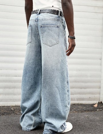 Blugi Romwe, albastru