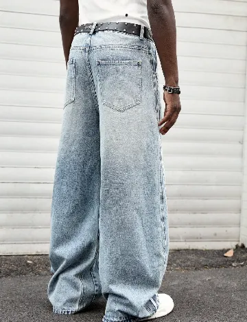 Blugi Romwe, albastru