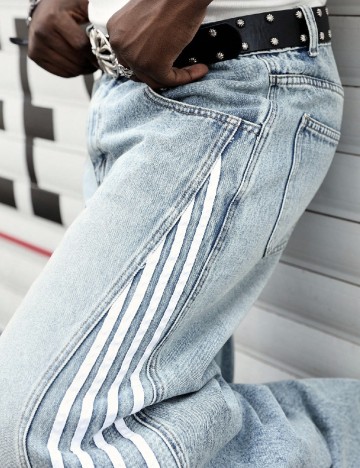 Blugi Romwe, albastru