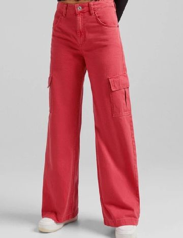 Blugi Pull&Bear, roz