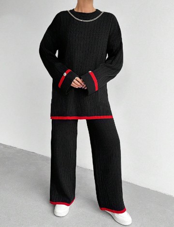 Compleu SHEIN, negru