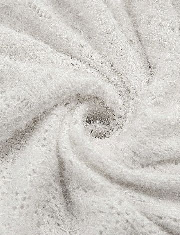 Rochie medie SHEIN Maternity, alb