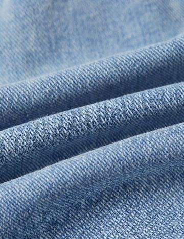 Fusta SHEIN CURVE, albastru