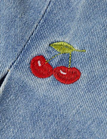 Fusta SHEIN CURVE, albastru