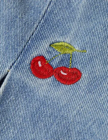 Fusta SHEIN CURVE, albastru