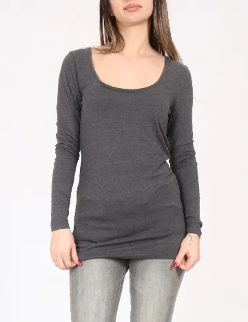 Bluza Pull&Bear, gri