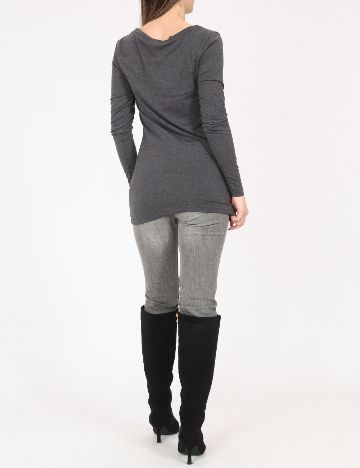 Bluza Pull&Bear, gri