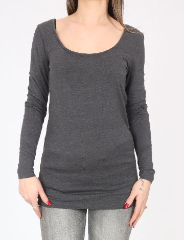 Bluza Pull&Bear, gri