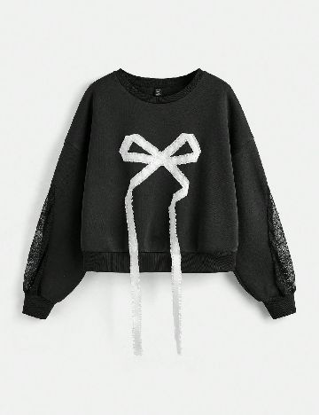 Bluza SHEIN CURVE, negru