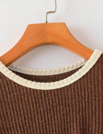 Rochie scurta SHEIN, maro