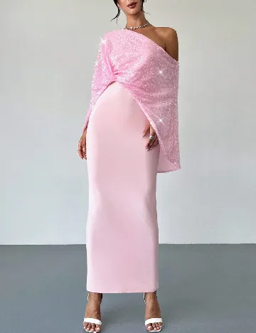 Rochie lunga SHEIN, roz