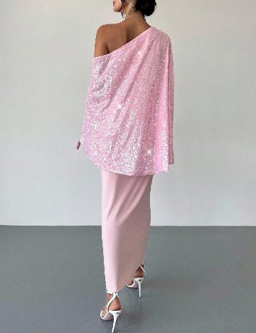 Rochie lunga SHEIN, roz