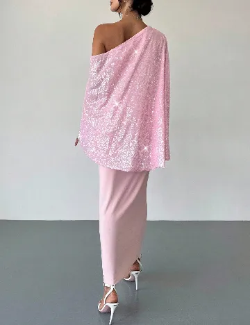 Rochie lunga SHEIN, roz