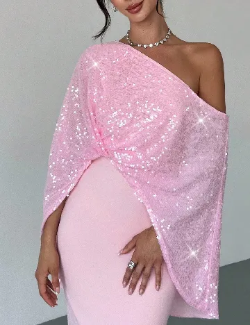 Rochie lunga SHEIN, roz