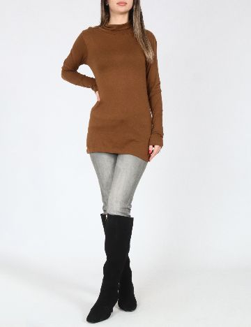 Bluza Pull&Bear, maro