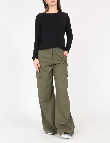 Pantaloni Bershka, verde