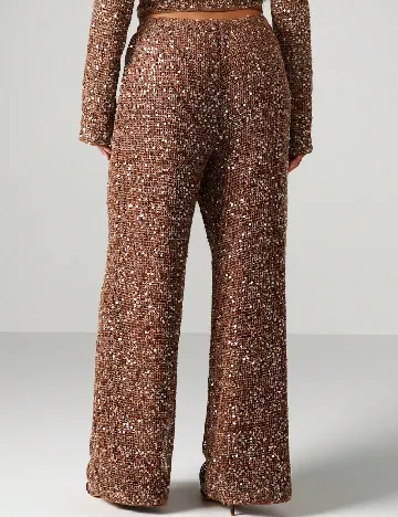 Pantaloni Missguided, maro