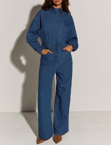 Salopeta SHEIN, albastru