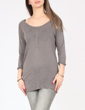 Bluza Pull&Bear, gri