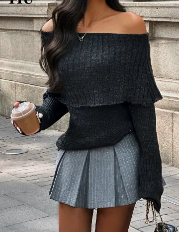 Bluza SHEIN, gri inchis