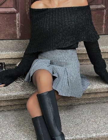 Bluza SHEIN, gri inchis