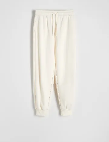 Pantaloni Reserved, ecru