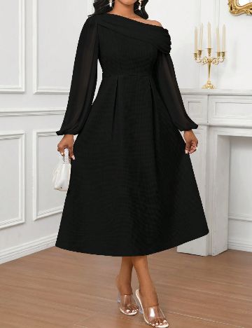 Rochie medie SHEIN, negru