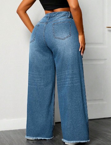 Blugi SHEIN CURVE, albastru